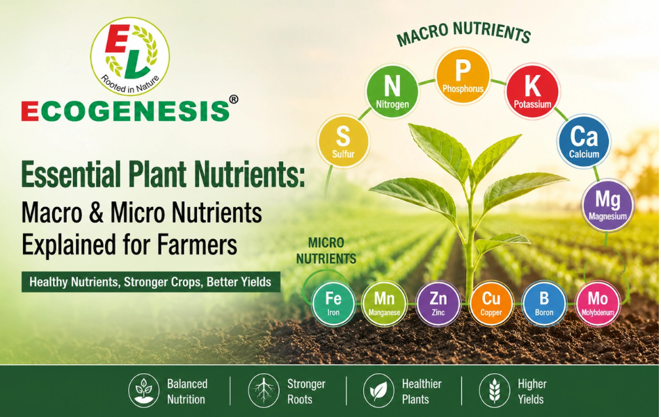 Essential Plant Nutrients: Macro & Micro Nutrients Explained for Farmers