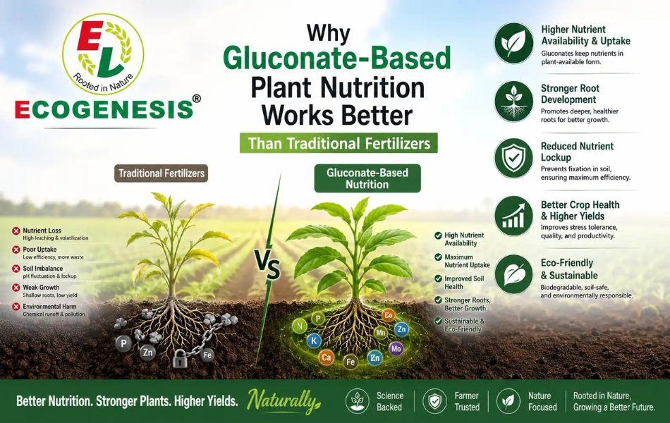 Why Gluconate-Based Plant Nutrition Works Better Than Traditional Fertilizers